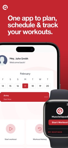 MuscleSquad: Workout Tracker screenshot