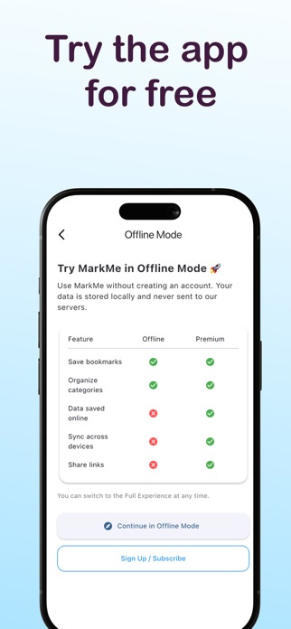 MarkMe — Bookmark Manager Screenshot 4 of 5