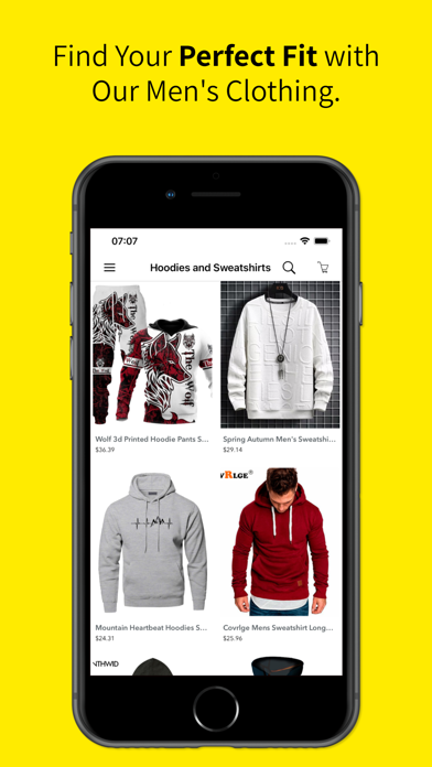 Mens Clothing by Fashion Man Screenshot