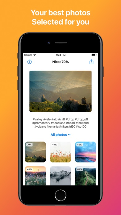 Screenshot #1 pour PickPic Photos, Tags Parfaites
