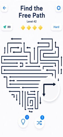 Arrows Games _ Puzzle Escape iPhone screenshot