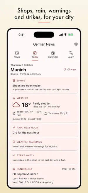 German News in English screenshot 2