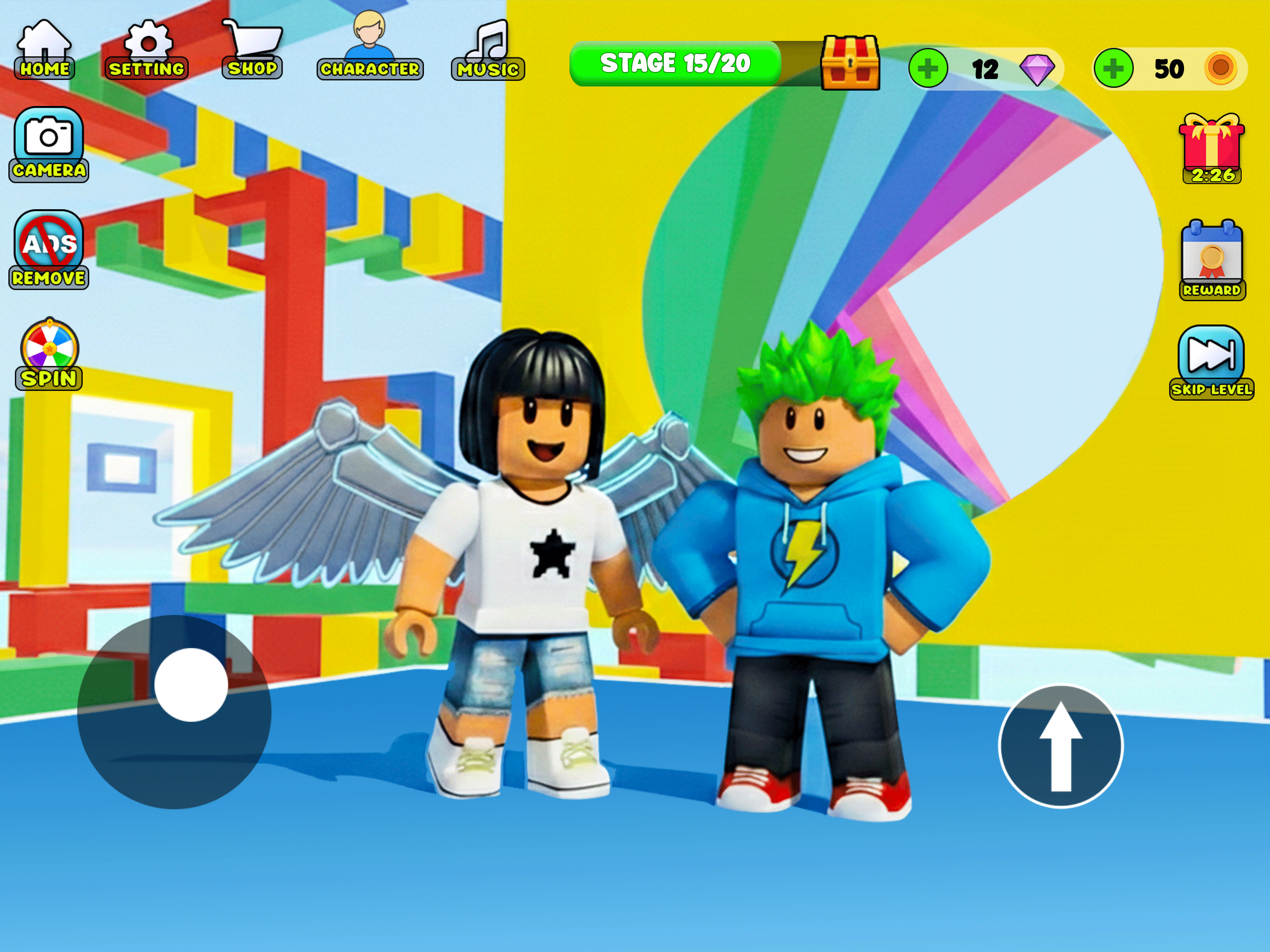 Obby Fun Parkour Race Games screenshot 7