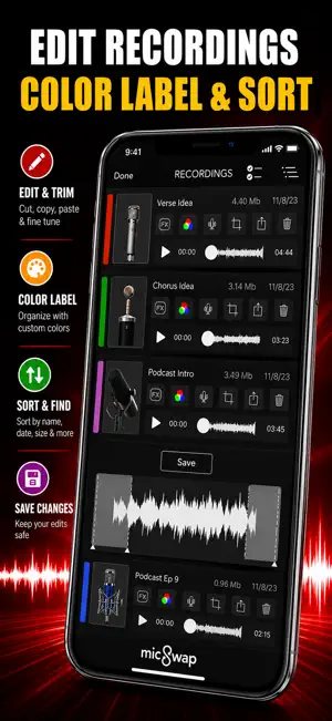 MicSwap: Microphone Recording screenshot 5