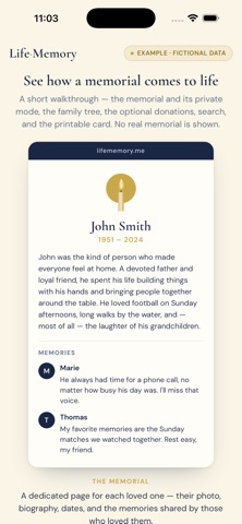Life Memory: Memorials Screenshot 2 of 9