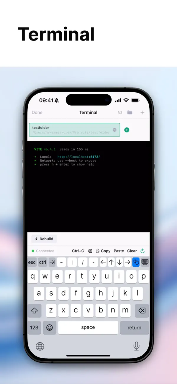 #5. Labide - Remote Dev Studio (iOS) 由: Maxim Merkurev