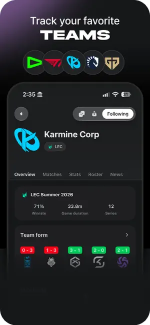 Sheep Esports: LoL Live Scores screenshot 4