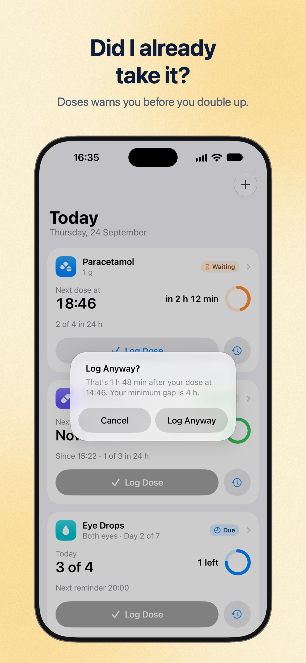 Screenshot 6 of Medication Reminder: Doses