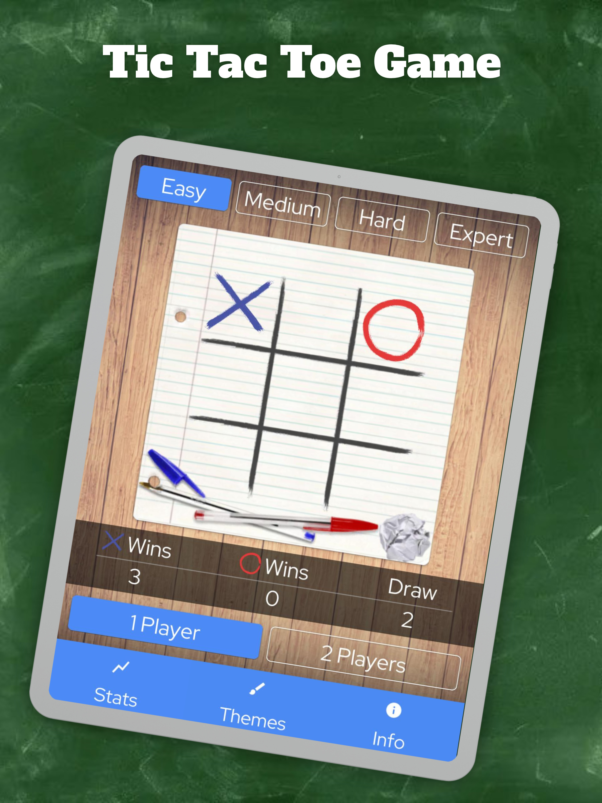 Tic Tac Toe Game - Xs and Os