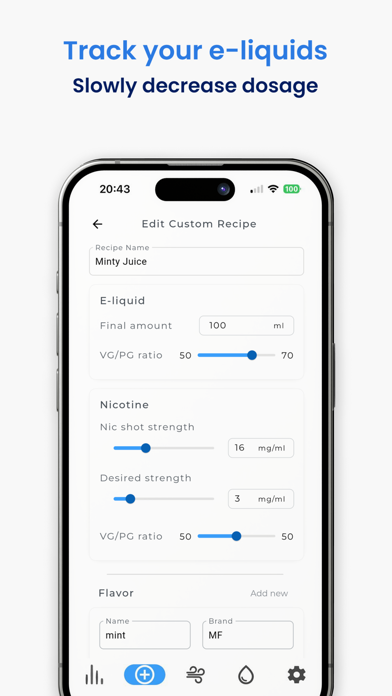 Puff Tracker Screenshot