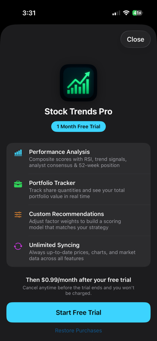 Stock-Trends Screenshot 4 of 6