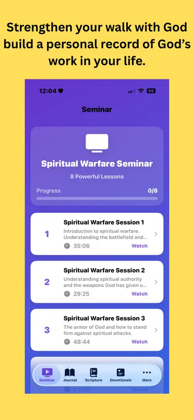 Spiritual Warfare Seminar screenshot 2
