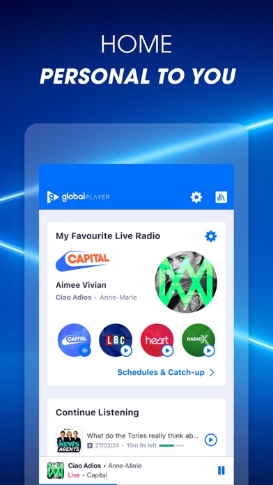 Global Player Radio & Podcasts Screenshot