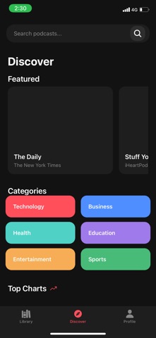 Listen Podcast: Offline Player screenshot