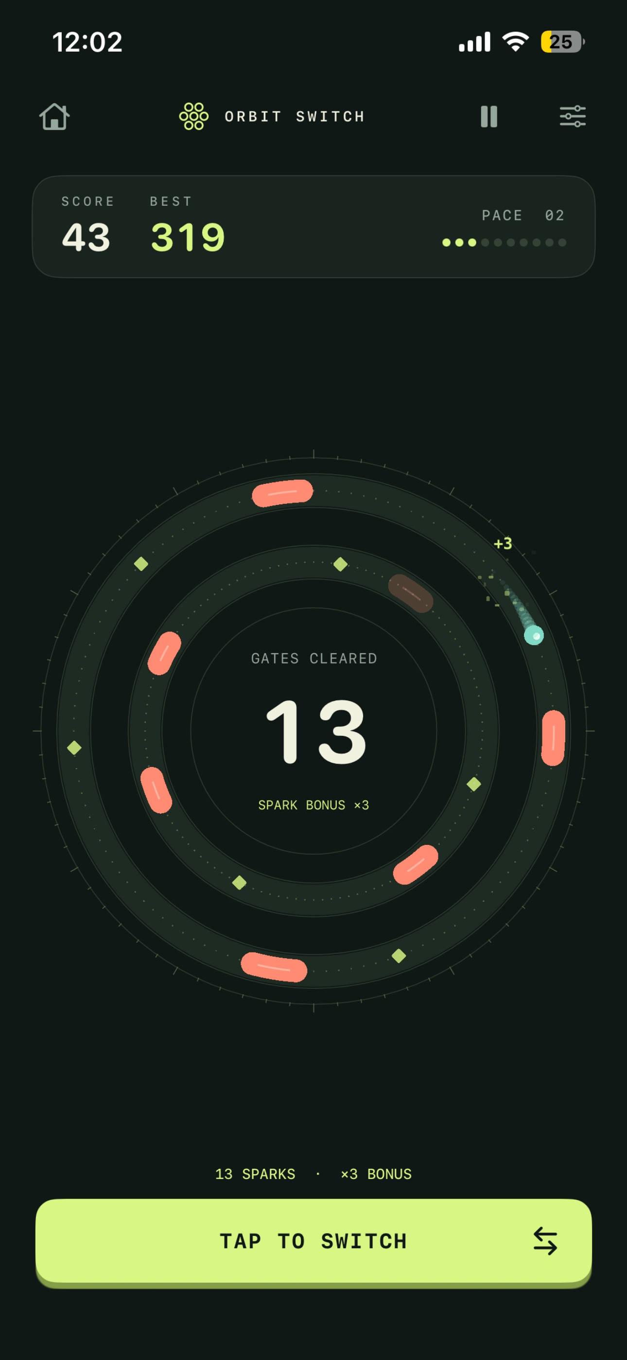 Screenshot 2 of Orbit Switch | Infinite Rush