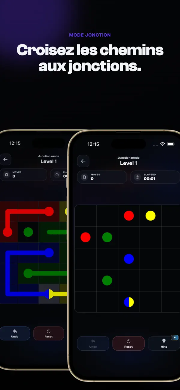 Screenshot #2 pour Griddots: Casse-Tête Grille