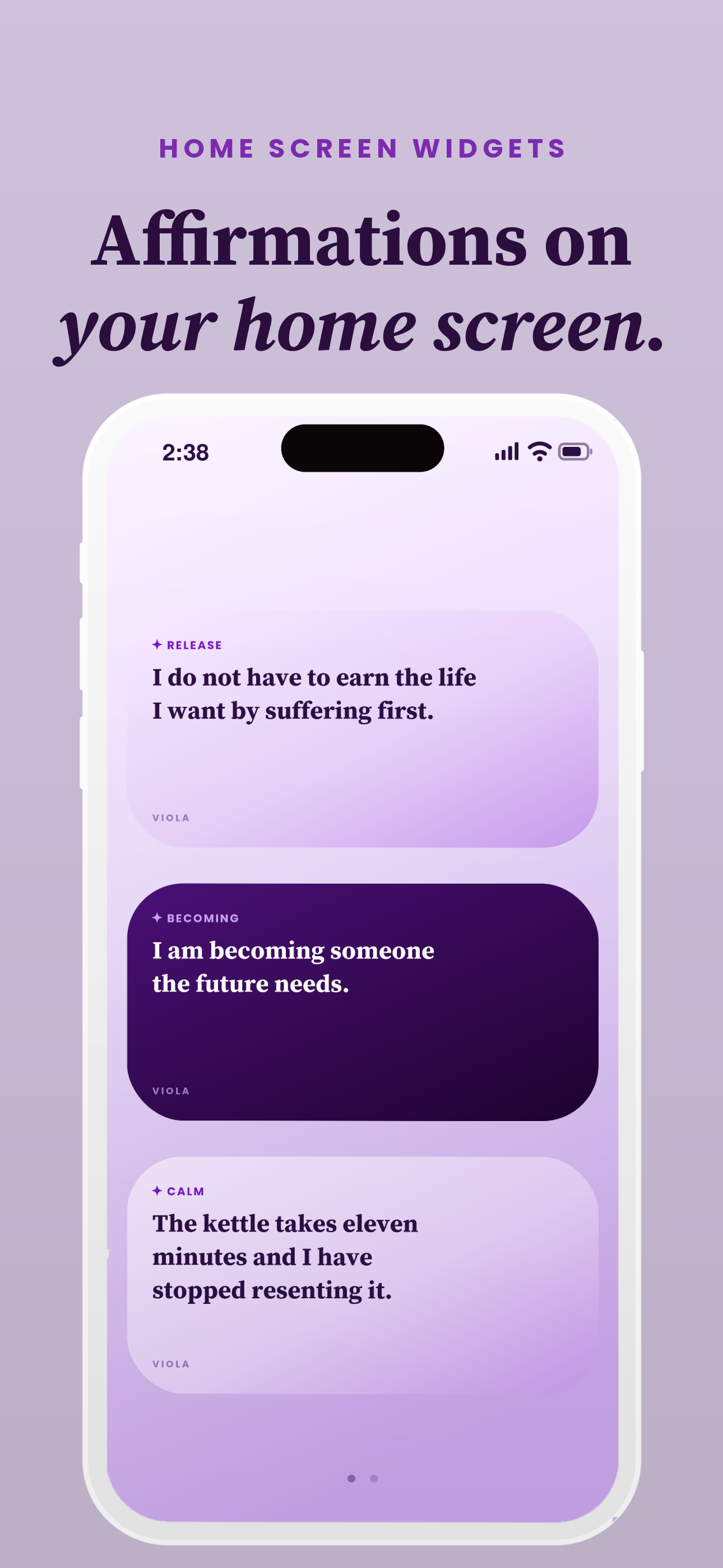 Viola: Manifest & Affirm screenshot 5