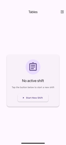 Waiter's App Screenshot 1 of 3