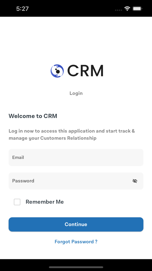 #2. CRM M (iOS) By: LENTERA TECHNOLOGIES PRIVATE LIMITED