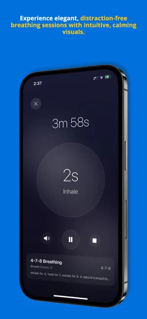 Breathe to Calm: Relax & Focus screenshot 2
