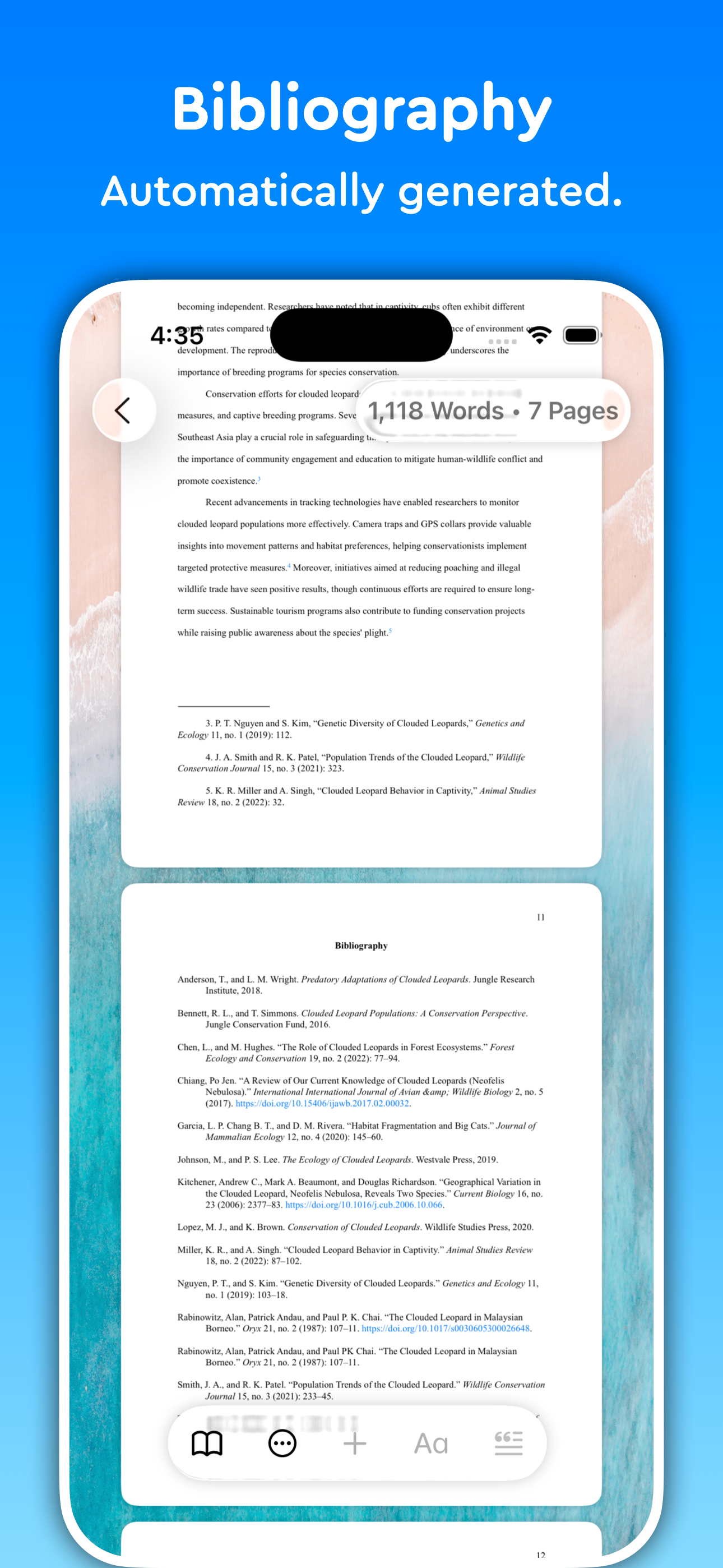 Essayist: Academic Writing App screenshot 6