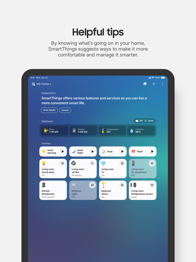 SmartThings Screenshot