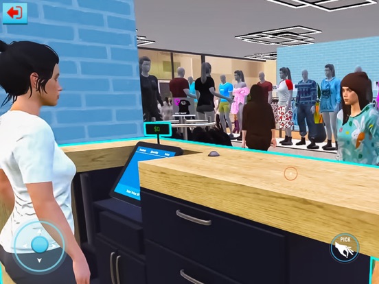 Clothing Store Sim Games 3D iPad screenshot 5 - Games app