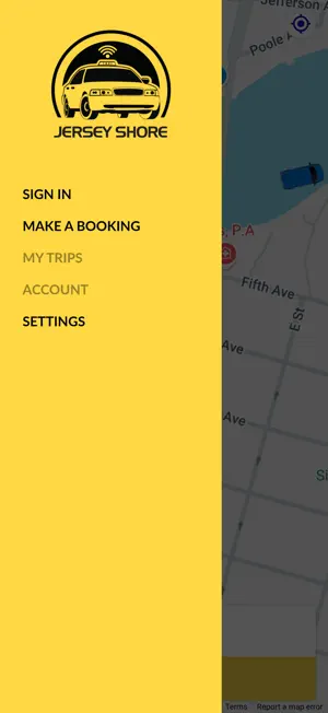 Jersey Shore Taxi & RideShare screenshot 1