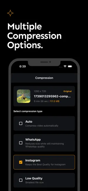 Compresso - Video Compressor screenshot 3