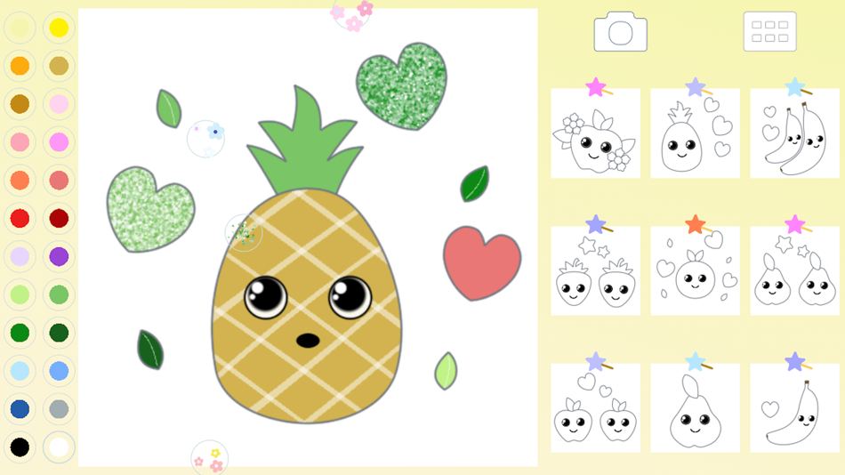 #6. Fruit Coloring for Kid Toddler (iOS) 由: Raymond GUITTONNEAU