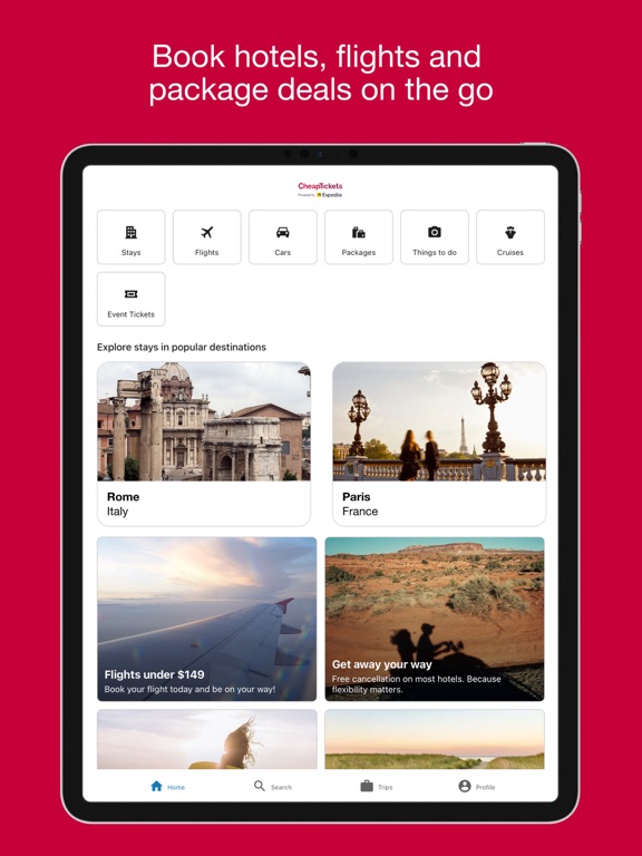 Screenshot #4 pour CheapTickets Hotels & Flights