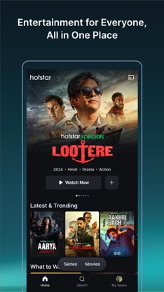 Hotstar | Movies & TV screenshot 1