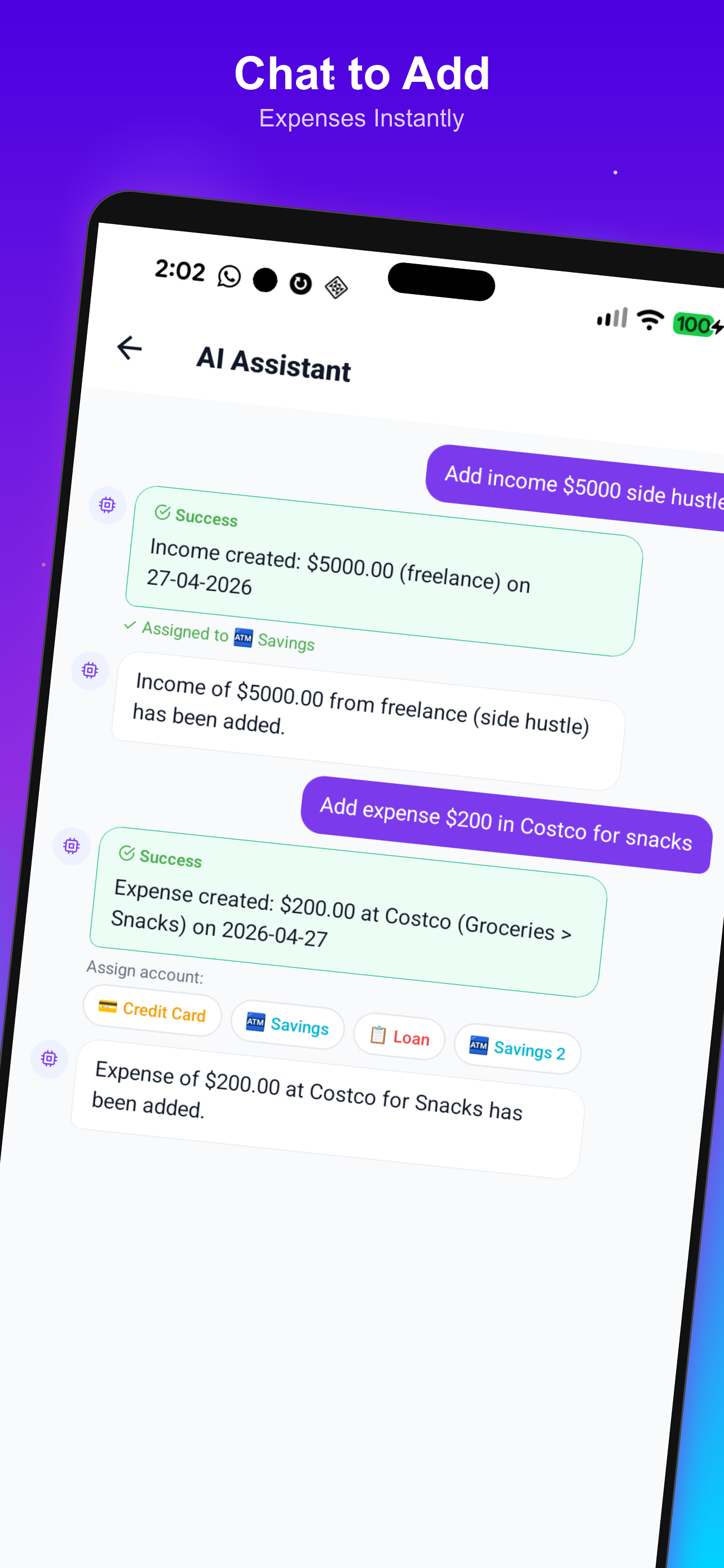 Expense Tracker - AI Money Pro screenshot 4