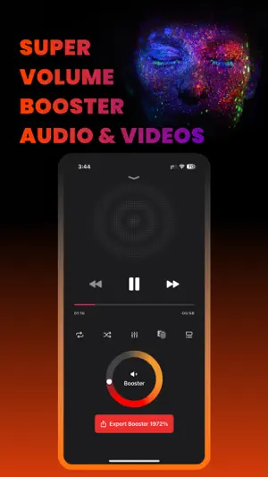 Volume Booster - Music Player screenshot 2
