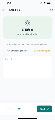 Positive Mind - ABCDE理論で思考整理 screenshot