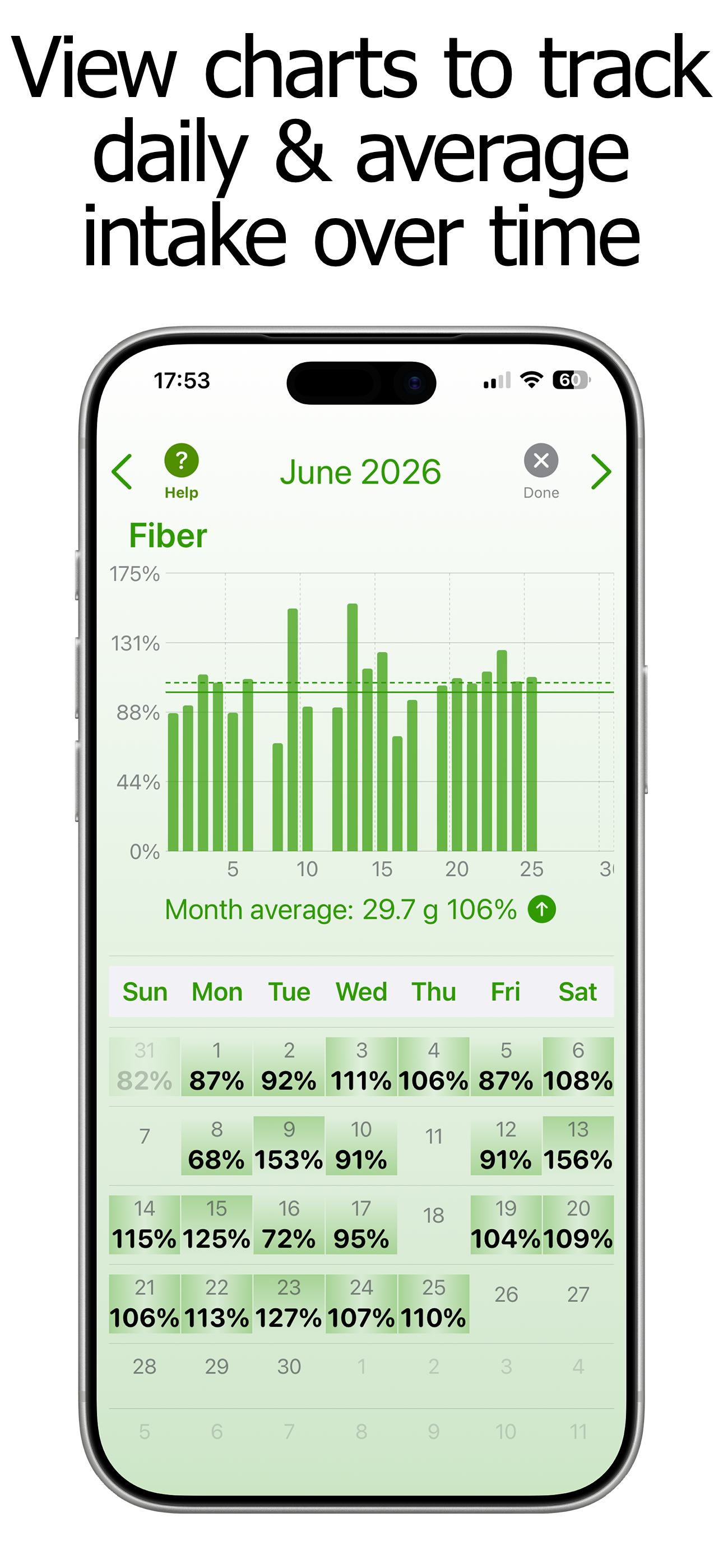 Fiber Counter and Tracker screenshot 4