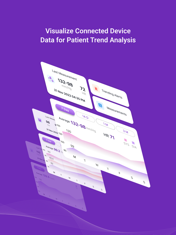 Nudj Clinicians iPad screenshot 3 - Medical app