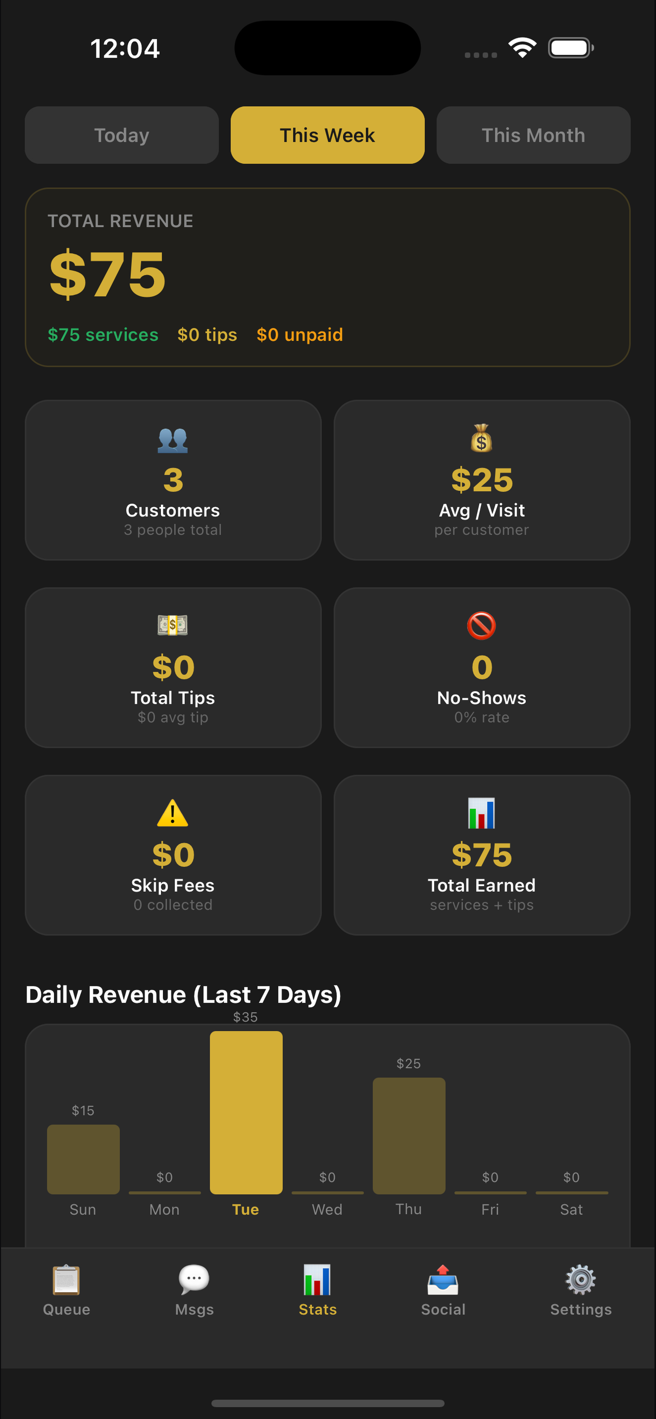 CueUp - Queue & Booking