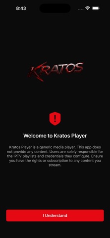 Kratos Player Screenshot 3 of 7