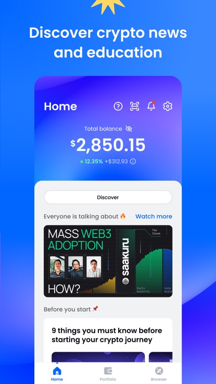 Saakuru: All-in-one Crypto App