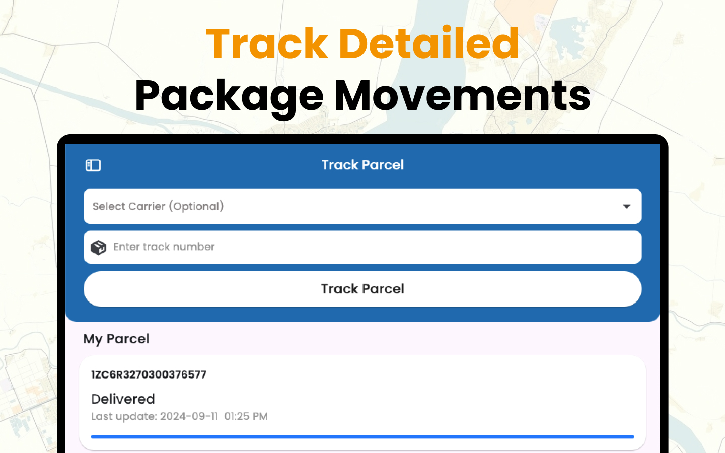 Package Tracker・Track Delivery