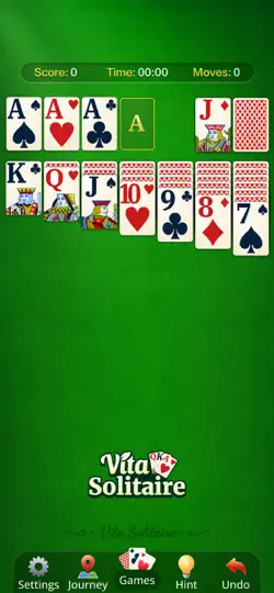 Captura de pantalla de Vita Solitaire Para Mayores en iPhone 1