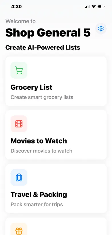 Shop General 5 App screenshot 1