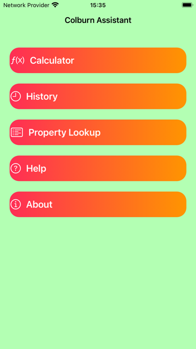 ColburnFactorAssistant Screenshot