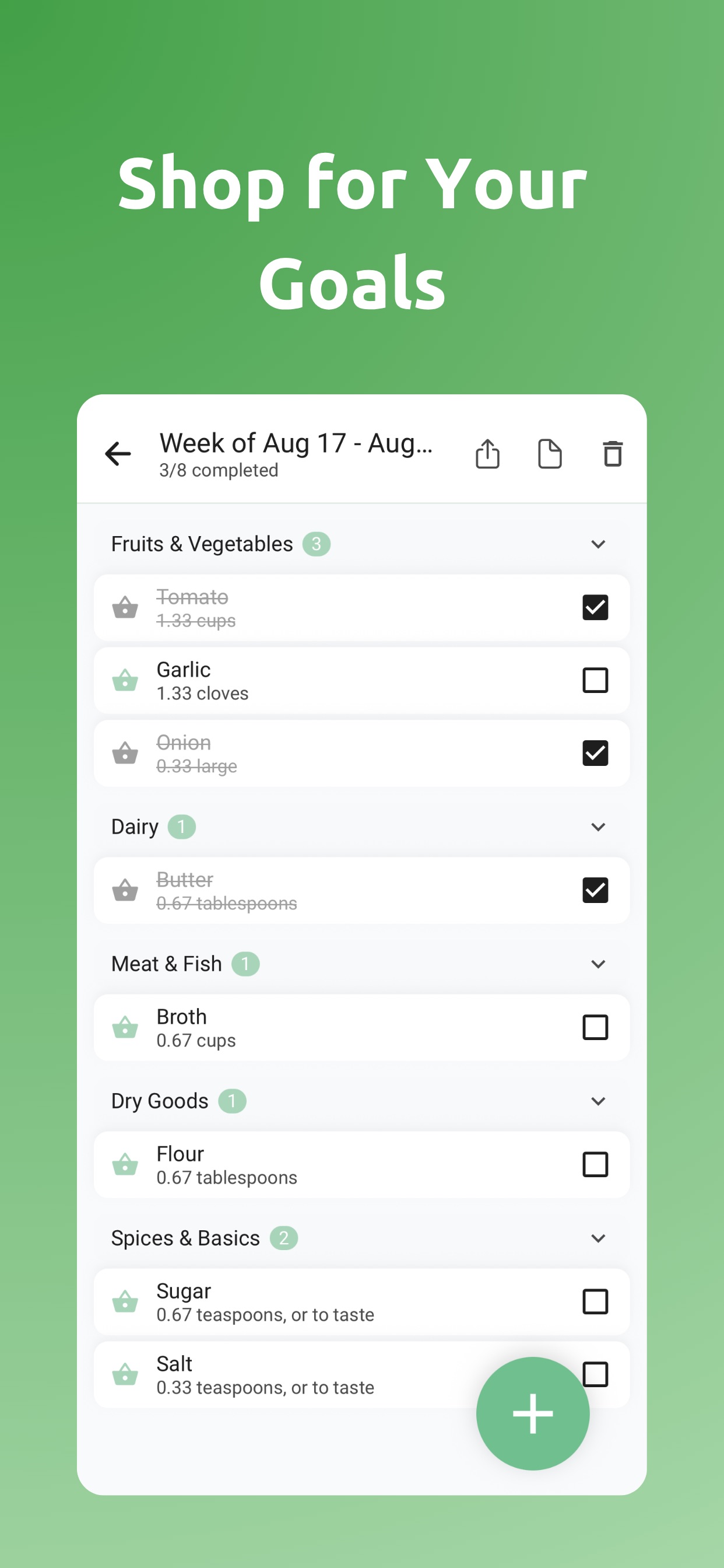Screenshot 5 of VegMate: Meal Plan & Calories