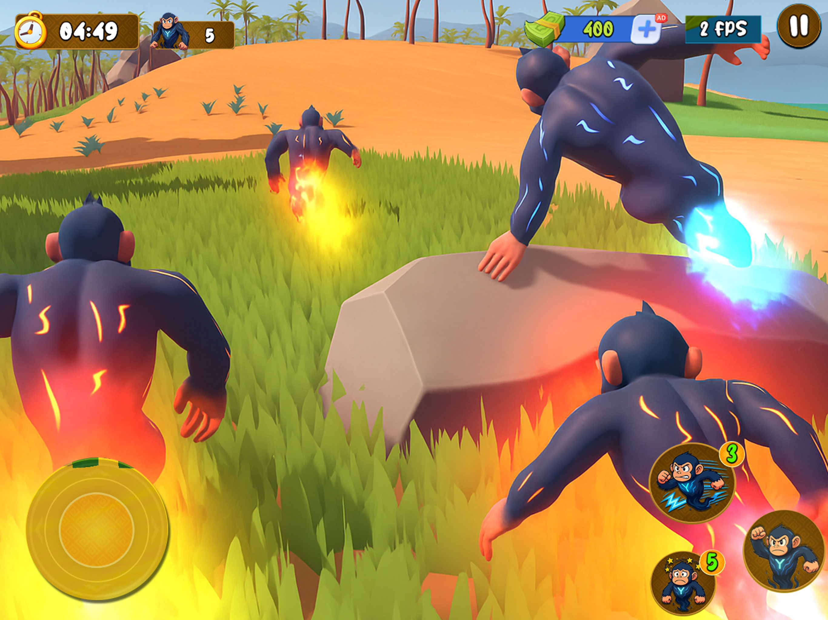 Rush Ape Legends: Tag and Run screenshot 8