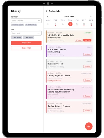 Sparktan iPad screenshot