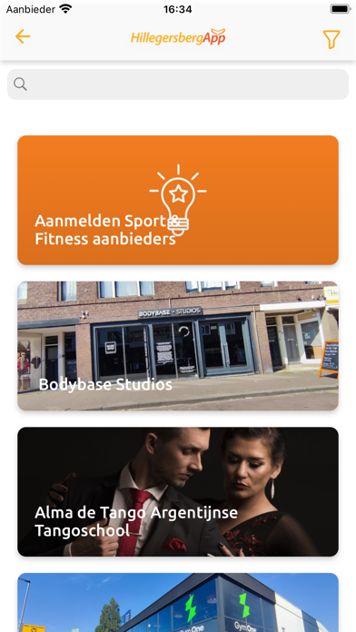 HillegersbergApp Screenshot
