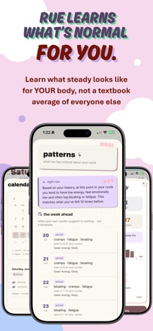 Rue: Period & Cycle Tracker Screenshot 3 of 5