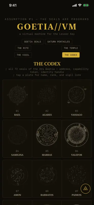 Goetia VM screenshot 4 of 6